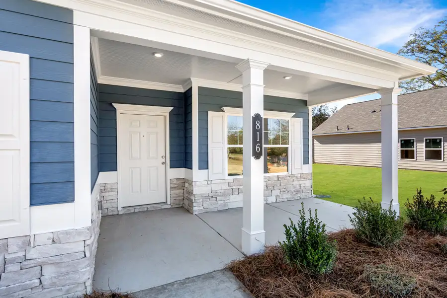 The Westchester Covered Front Porch