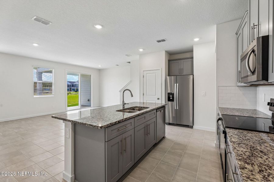Furnished interior view inside a new home in Parkside at Shearwater, St. Augustine (Image 13).