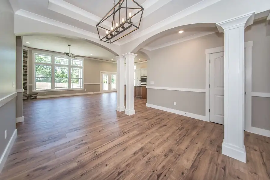 Representative unfurnished interior of a home built from the Beaumont Elite by Enchanted Homes in Smokey Hills, Campobello (Image 40).