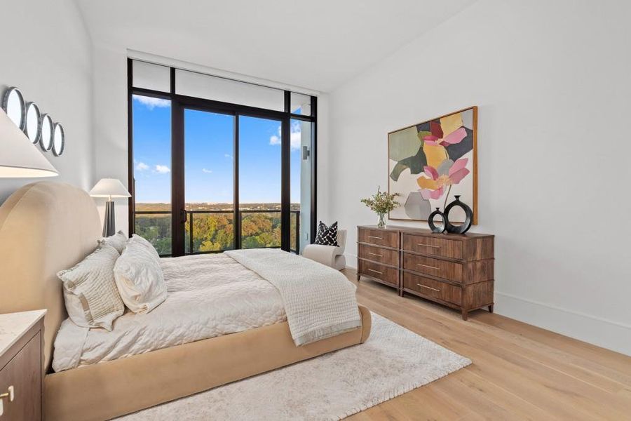 Furnished interior view inside a new home in The Dillon Buckhead, Atlanta (Image 13).