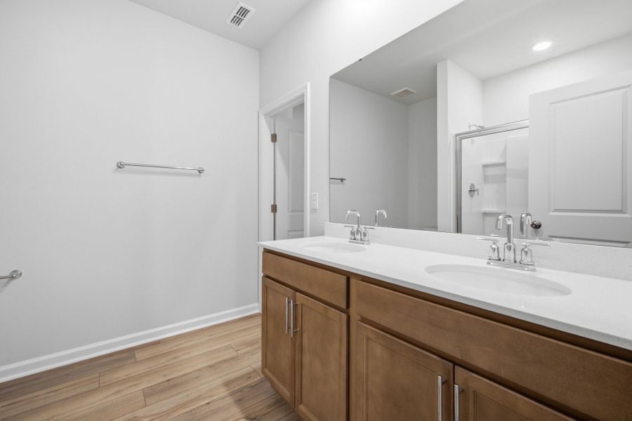 Furnished interior view inside a new home in Carpenter Falls, Durham (Image 9).