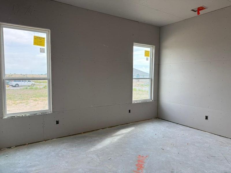 View of spare room View of spare room