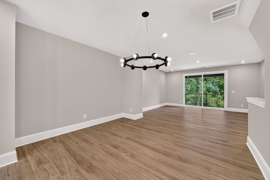 Spacious, unfurnished interior of a new home in Old Town Village, Waxhaw (Image 29).