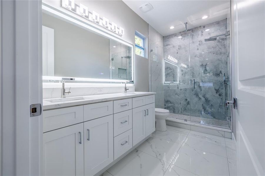 Furnished interior view inside a new home in , Tampa (Image 9).