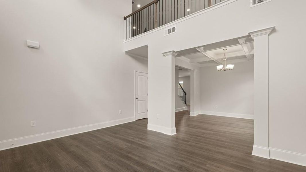 Spacious, unfurnished interior of a new home in Haven Abbey, Cumming (Image 41). Spacious, unfurnished interior of a new home in Haven Abbey, Cumming (Image 41).