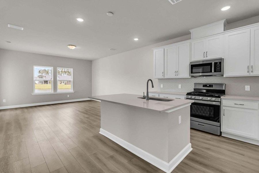 Furnished interior view inside a new home in Hammock Walk at Nexton, Summerville (Image 3).