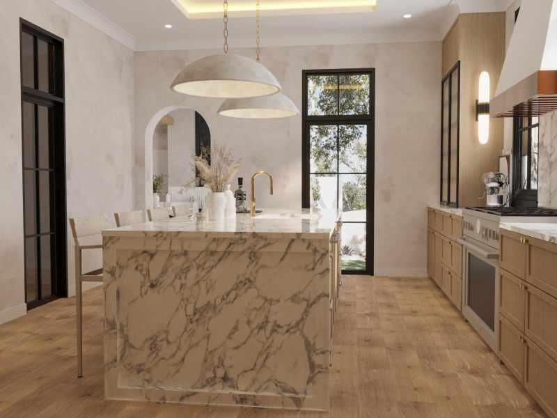 Furnished interior view inside a new home in , Mount Pleasant (Image 17).