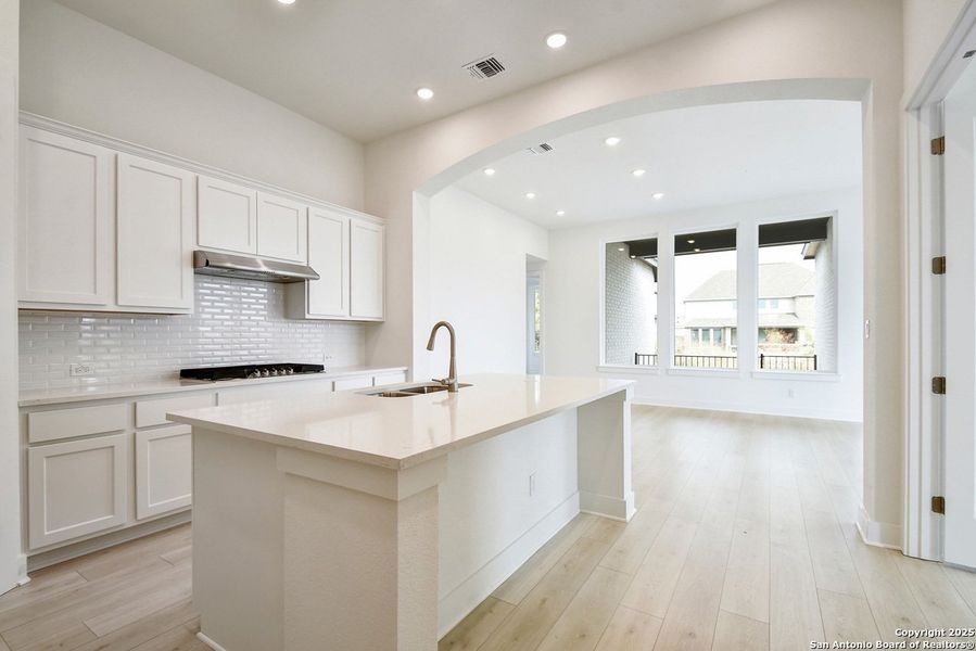 Furnished interior view inside a new home in La Cima: 50ft. lots, San Marcos (Image 5).