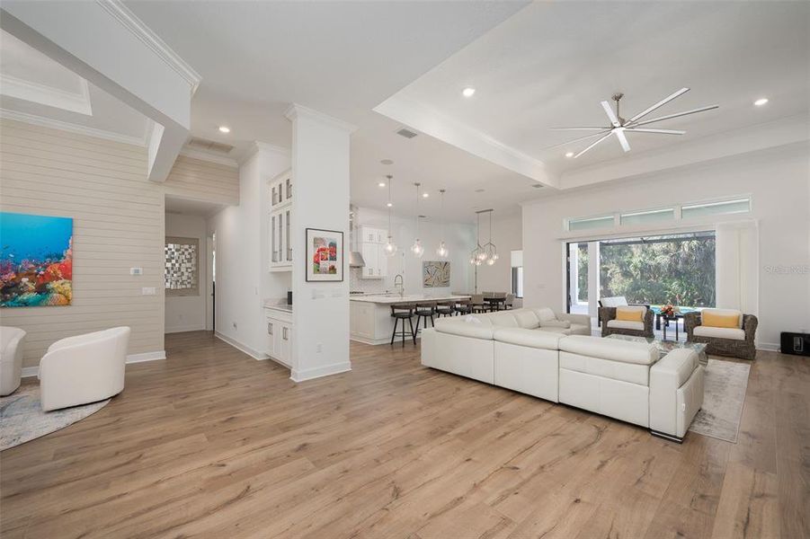 Furnished interior view inside a new home in , Sarasota (Image 5).