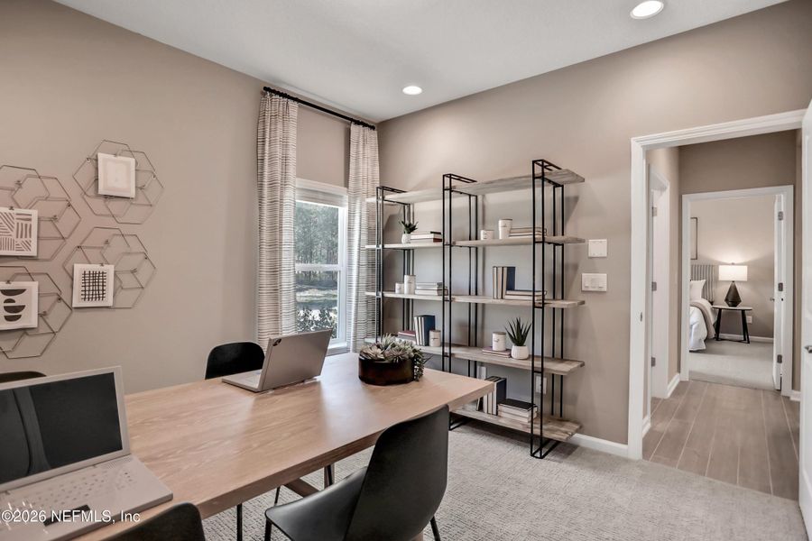 Furnished interior view inside a new home in , Green Cove Springs (Image 44). Furnished interior view inside a new home in , Green Cove Springs (Image 44).