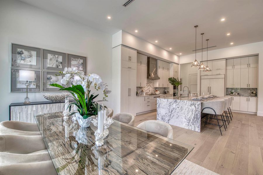 Furnished interior view inside a new home in , Palm Beach Gardens (Image 33).