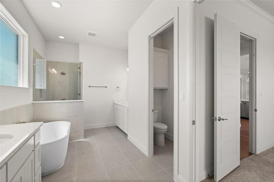 Furnished interior view inside a new home in , Decatur (Image 11).