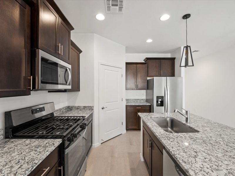 Furnished interior view inside a new home in Las Patrias at Star Valley Phase III - Signature Series, Tucson (Image 4).