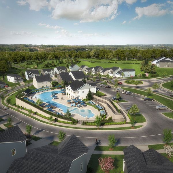 Image 11 representing the The Pinewood by Stanley Martin Homes in Bridgeport Single Family Homes, Greenville, SC.