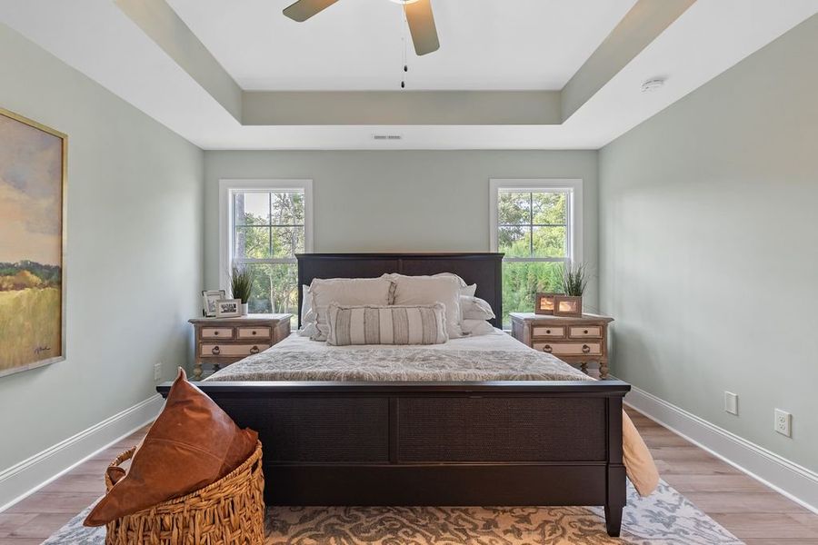 Representative furnished interior of a home built from the Salt Marsh by Bill Clark Homes in Osprey Landing, Southport (Image 4).