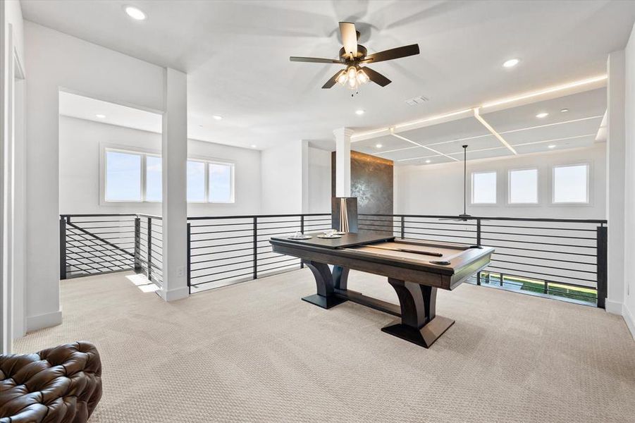 Furnished interior view inside a new home in The Highlands, Northlake (Image 30).