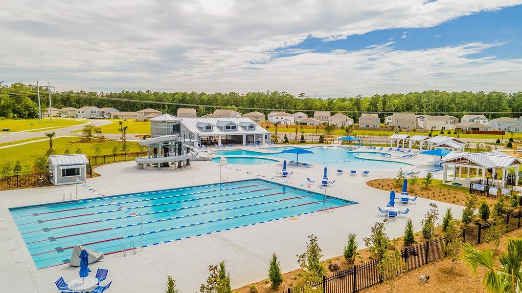 Community amenities in Pine Hills at Cane Bay, Summerville (Image 29). Community amenities in Pine Hills at Cane Bay, Summerville (Image 29).