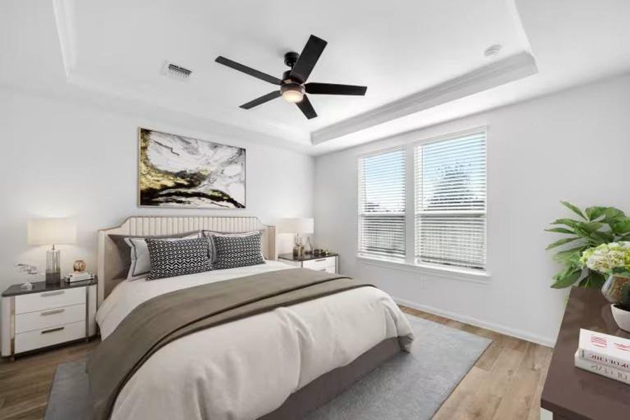 MODEL HOME images may NOT be consistent with the finished product.