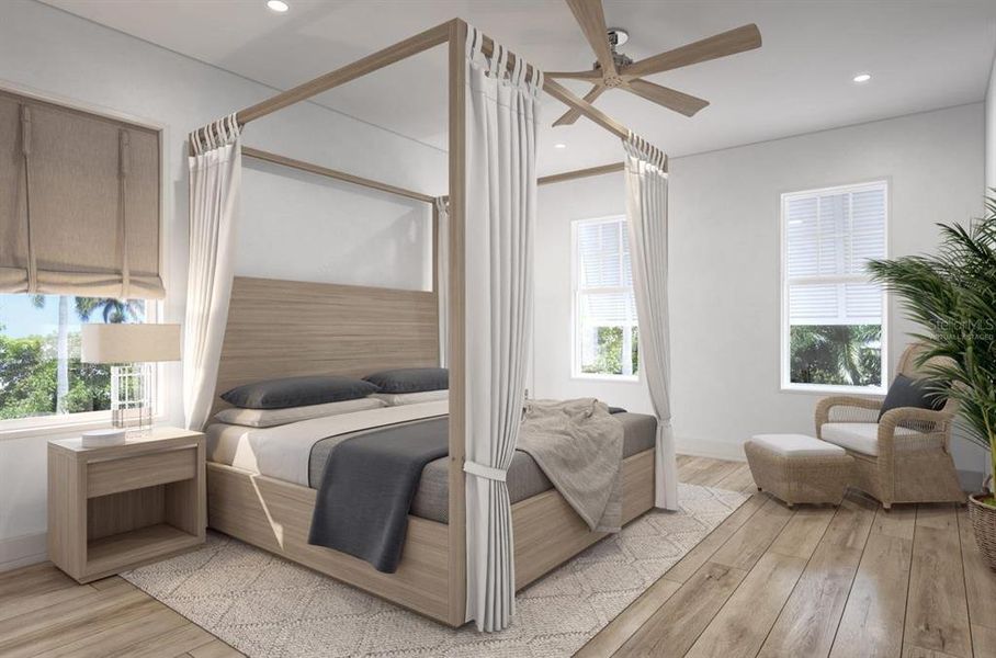 Furnished interior view inside a new home in , St. Augustine (Image 5).