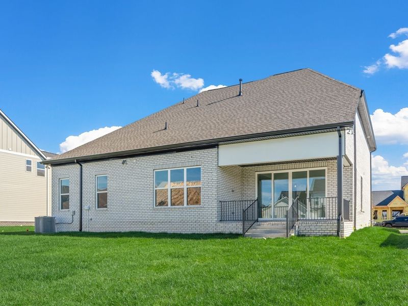 Exterior details and patio area of a home in Shelton Square, Murfreesboro (Image 29).
