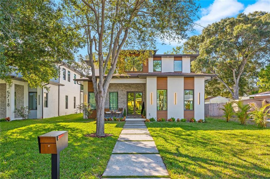 Front exterior of a new home in , Gulfport, FL, highlighting curb appeal (Image 2).