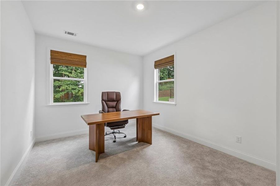 Furnished interior view inside a new home in Bailey Fence, Dacula (Image 12).