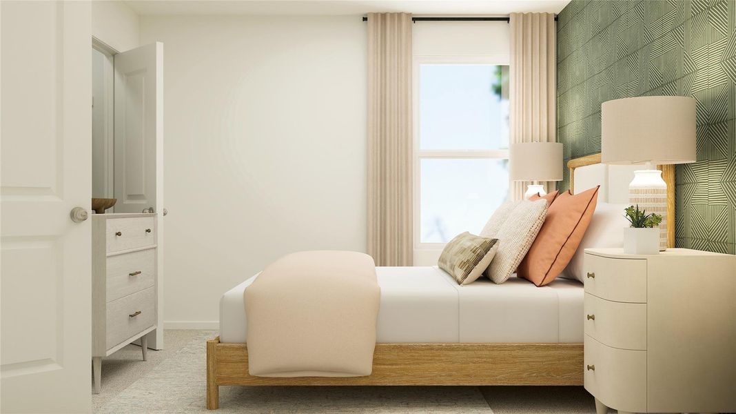 Furnished interior view inside a new home in Cypress Green, Hockley (Image 23). Furnished interior view inside a new home in Cypress Green, Hockley (Image 23).