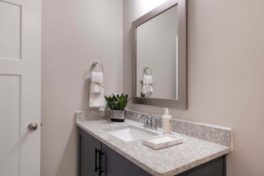 Representative furnished interior of a home built from the Carver by Caviness & Cates Communities in Maggie Way, Wendell (Image 134).