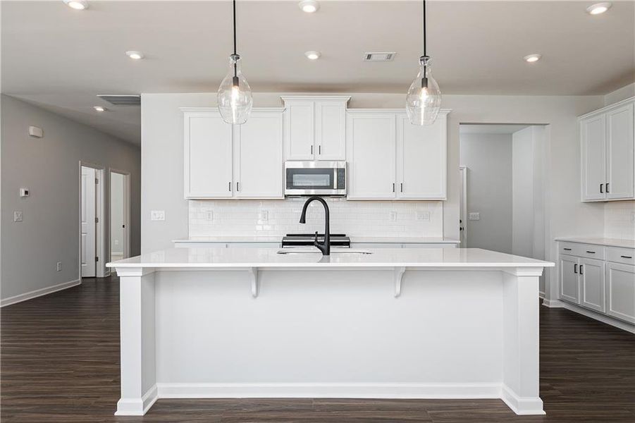 Furnished interior view inside a new home in Riverside Ridge, Lawrenceville (Image 12).