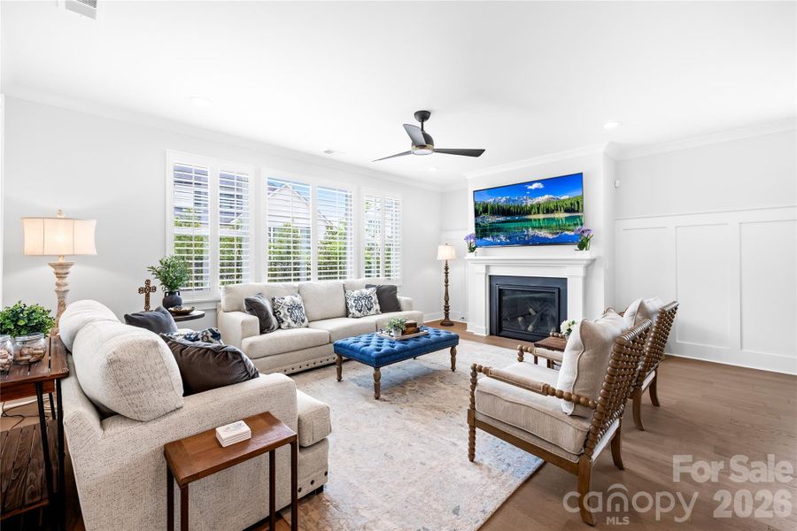 Furnished interior view inside a new home in , Fort Mill (Image 11).