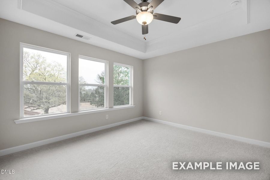 Spacious, unfurnished interior of a new home in Camden Park, Knightdale (Image 33).