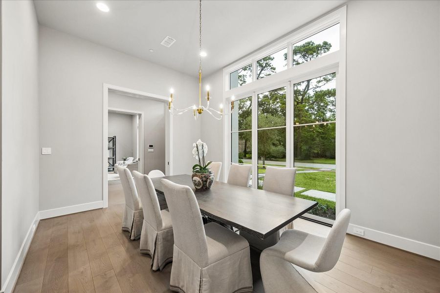 Furnished interior view inside a new home in , Houston (Image 7).
