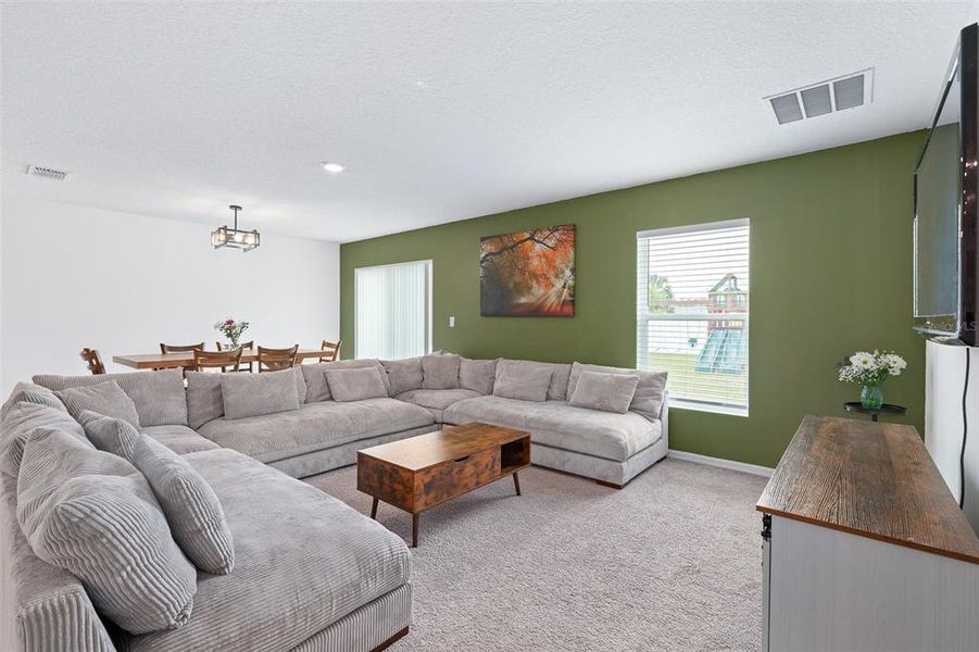 Furnished interior view inside a new home in , Palm Coast (Image 12). Furnished interior view inside a new home in , Palm Coast (Image 12).