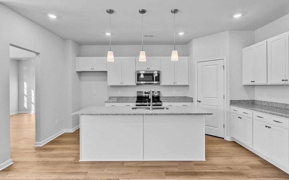 Furnished interior view inside a new home in , Summerville (Image 8).