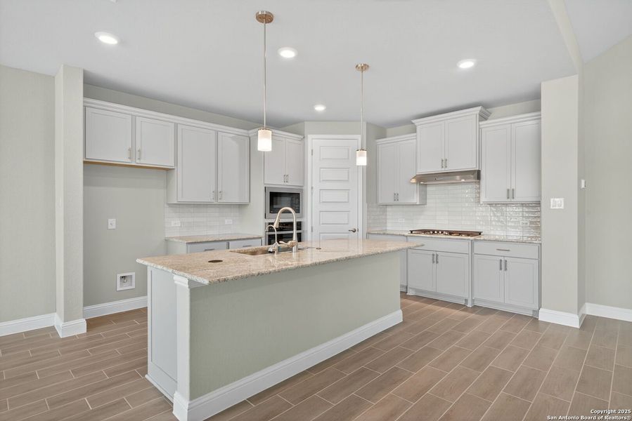 Furnished interior view inside a new home in , Castroville (Image 10).