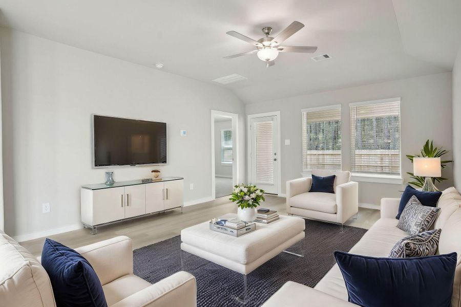 Photo is not of the actual home, but is an inspirational photo of builder’s model home and may depict options, furnishings, and/or decorator features that are not included