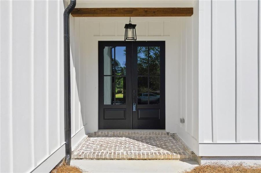 Exterior details and patio area of a home in , Marietta (Image 3).