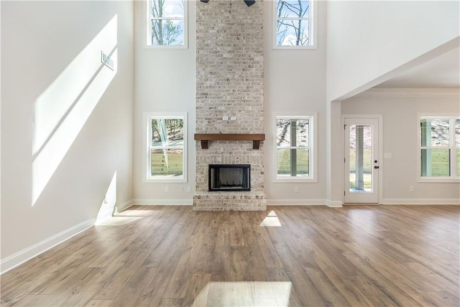 Spacious, unfurnished interior of a new home in Red Oak Ridge, Loganville (Image 23).
