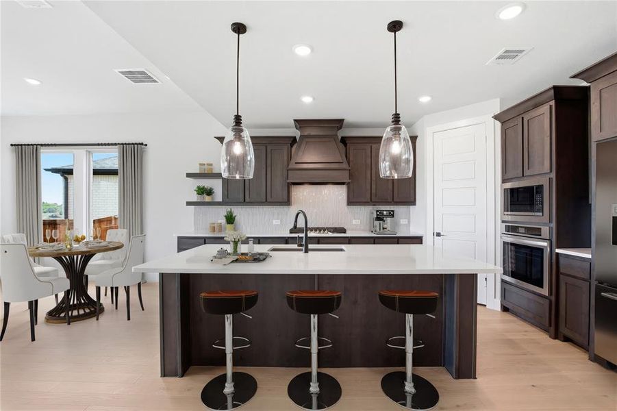 Furnished interior view inside a new home in Talon Hills, Fort Worth (Image 4).