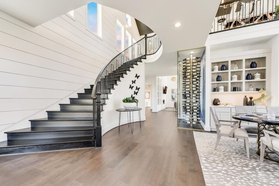 Representative furnished interior of a home built from the Grand Signature by Grand Homes in Grand Oaks, Celina (Image 5).