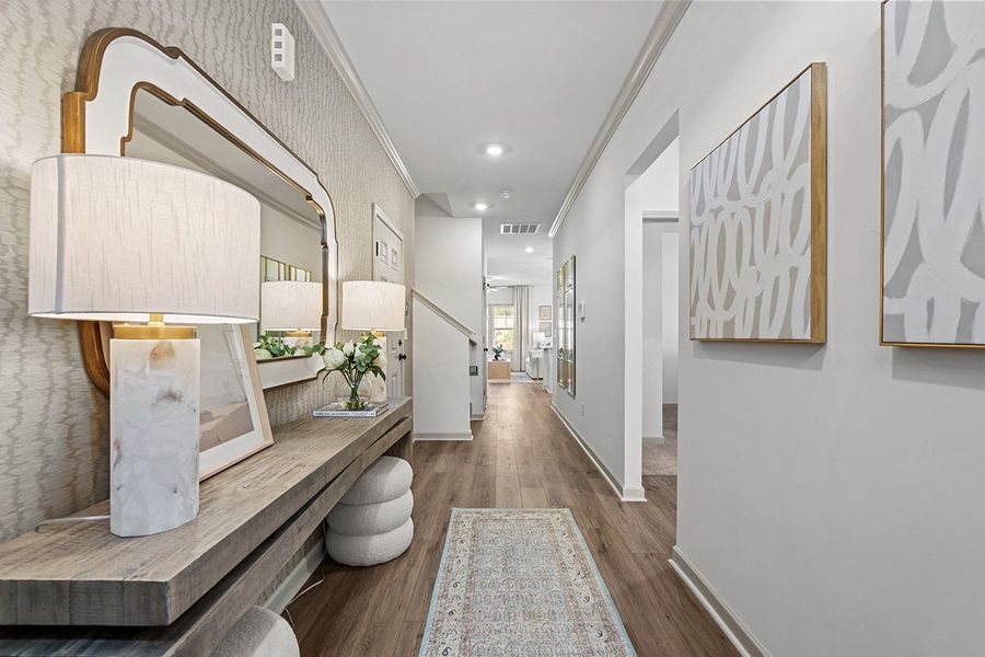 Representative furnished interior of a home built from the Julie II by Great Southern Homes in Peachtree Hills, Lexington (Image 41).