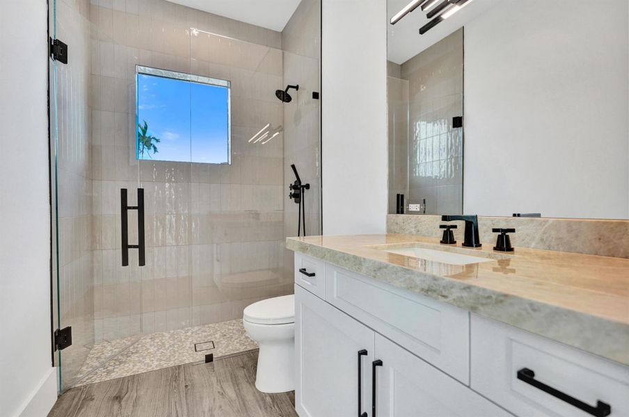 Furnished interior view inside a new home in , Lighthouse Point (Image 13).