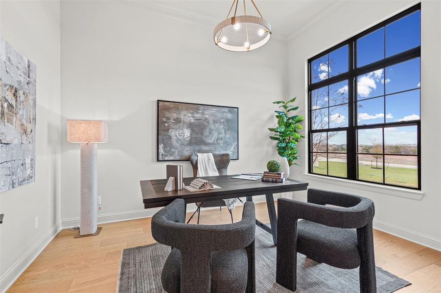 Furnished interior view inside a new home in Putteet Hill, Cresson (Image 19).