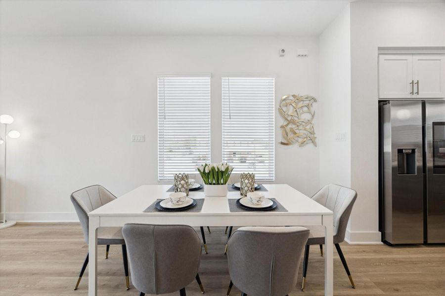 Furnished interior view inside a new home in , Houston (Image 14).