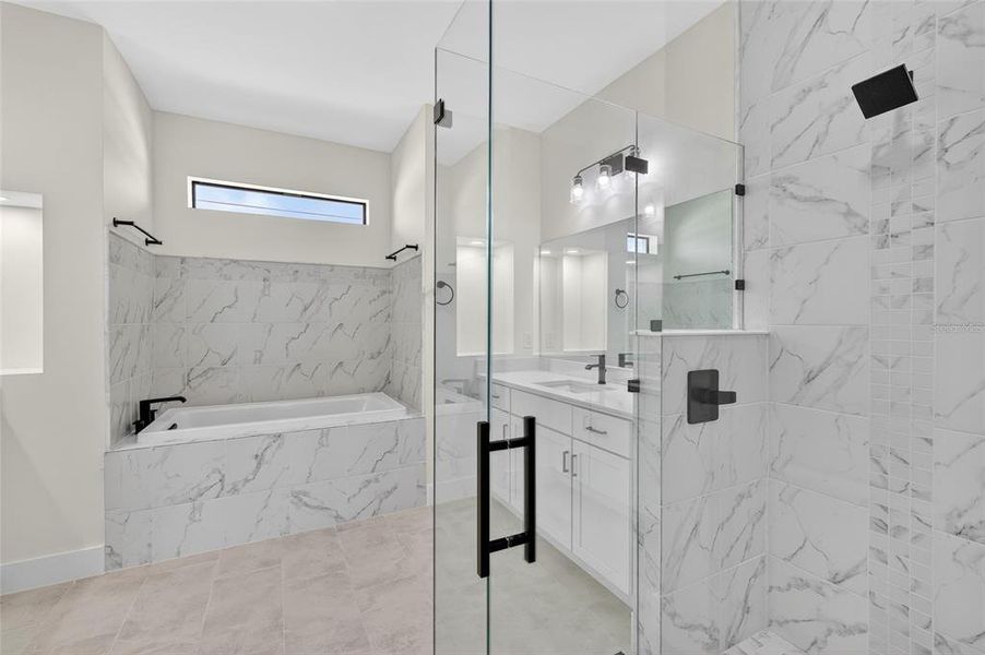 Furnished interior view inside a new home in , Cape Coral (Image 12).