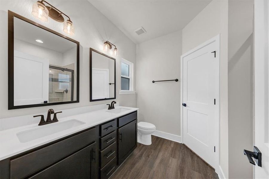 Furnished interior view inside a new home in Canterbury Villas, Carrollton (Image 6).