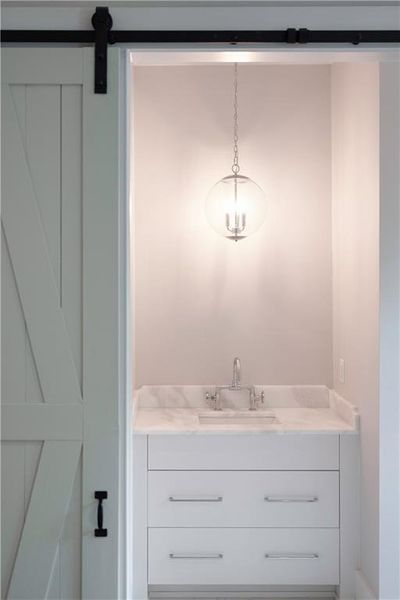 Furnished interior view inside a new home in , Atlanta (Image 25).