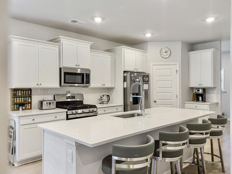 Furnished interior view inside a new home in , Summerville (Image 11).