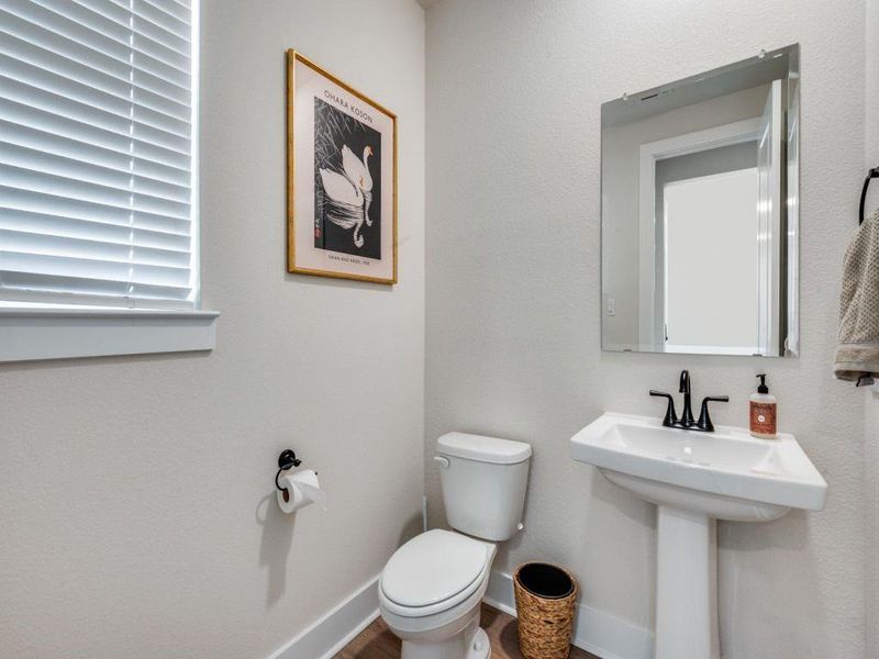 Furnished interior view inside a new home in Terrace Collection at Harvest, Argyle (Image 11).