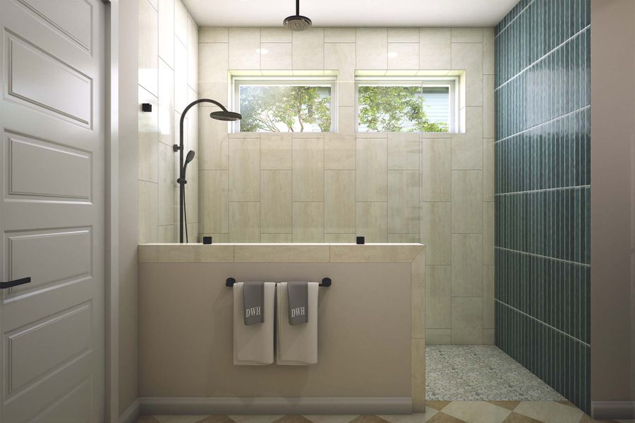 The Rose - Optional Super Shower